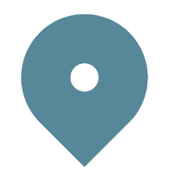 I teal map pin to reference when we are located in Trinity, fl