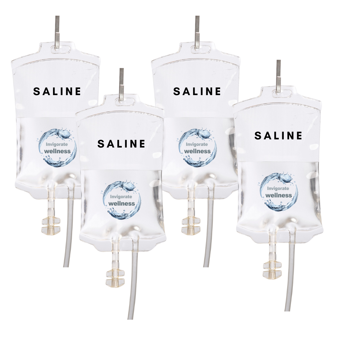 Saline IV therapy